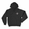 EI8HT Logo Unisex Hoodie Black